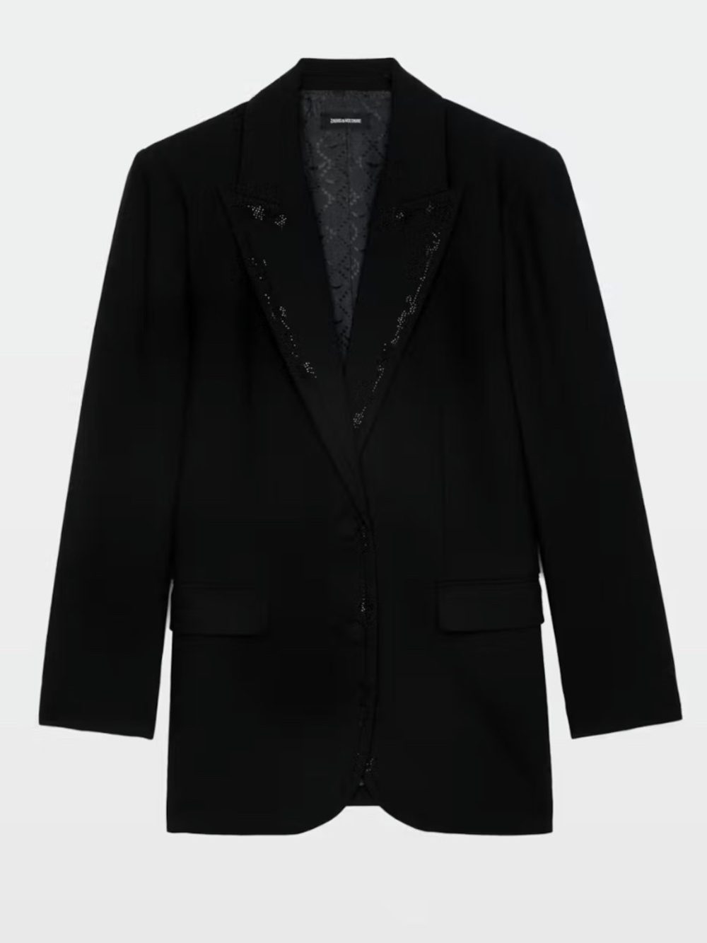 Zadig&Voltaire Viva Rhinestones Blazer - Size 40 - NWT